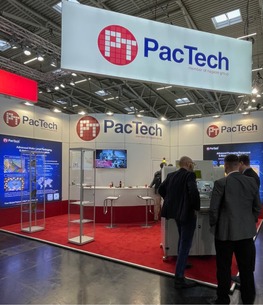 GFWW-Mitglied PacTech - Packaging Technologies GmbH auf der productronica 2025